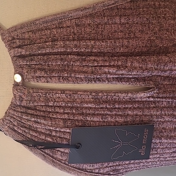 Ella moss sleeveless top rose gold NWT szS - Picture 4 of 5
